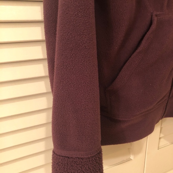 aspire fleece women's jacket purple size M - Picture 6 of 7